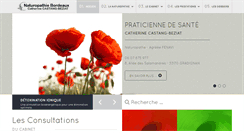 Desktop Screenshot of naturopathie-bordeaux.com